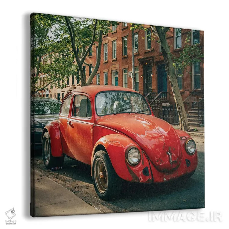 تابلو Carroll Gardens,سوسک قرمز، کارول گاردنز اثر جان بیلوس - نمای پرسپکتیو محصول