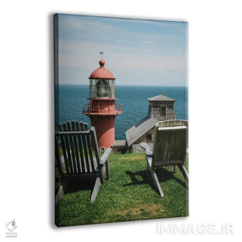 تابلو نشسته در فانوس دریایی پوئنت-آ-لا-رنومه II اثر جان بیلوس - نمای پرسپکتیو محصول