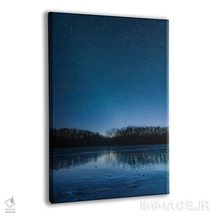 تابلو ستارگان بر فراز بیور کریک اثر جان بیلوس - نمای پرسپکتیو محصول