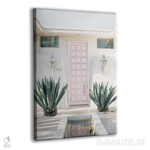 تابلو آن درِ صورتی اثر جان بیلوس - نمای پرسپکتیو محصول