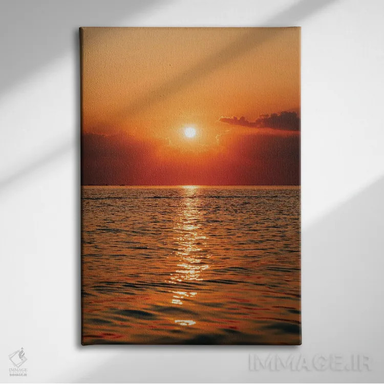 تابلو Sandy Hook I,غروب، سندی هوک I اثر جان بیلوس - نمای روبهرو روی دیوار