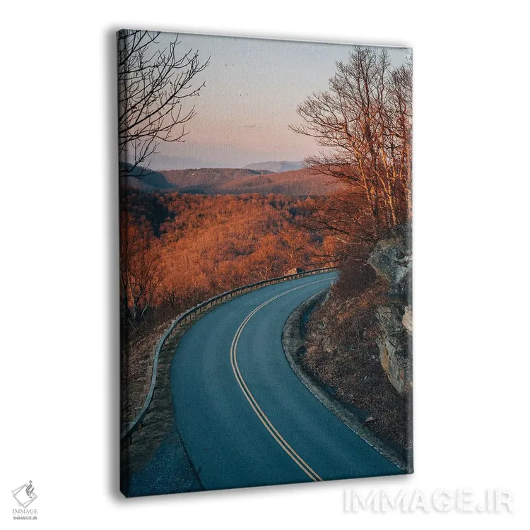 تابلو قلب جاده بلو ریج پارکوی اثر جان بیلوس - نمای پرسپکتیو محصول