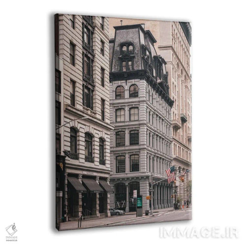 تابلو Flatiron,خیابان پنجم و نوزدهم، فلتآیرون اثر جان بیلوس - نمای پرسپکتیو محصول