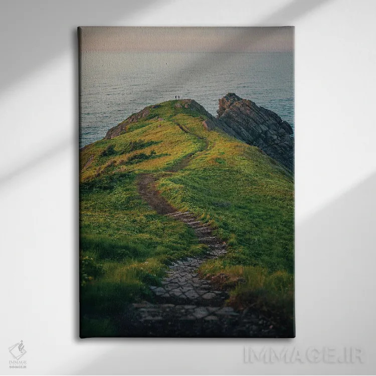 تابلو St. John's,نقطه توربی، سنت جانز اثر جان بیلوس - نمای روبهرو روی دیوار