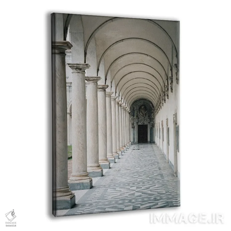 تابلو صومعه و موزه سن مارتینو (ایتالیا) اثر جان بیلوس - نمای پرسپکتیو محصول