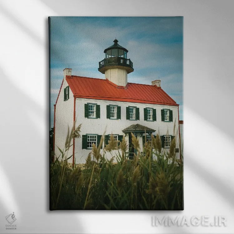 تابلو New Jersey,فانوس شرقی، نیوجرسی اثر جان بیلوس - نمای روبهرو روی دیوار