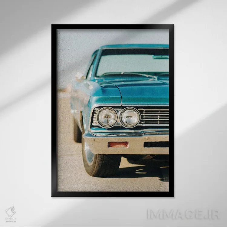 تابلو ال کامینو I (جاده/مسیر اسپانیایی) اثر جان بیلوس - نمای قابدار مشکی