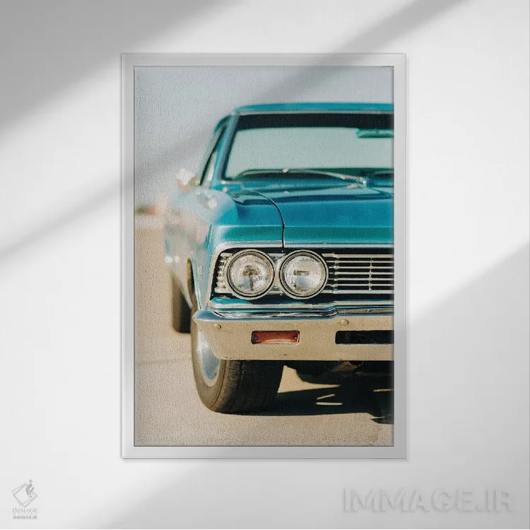 تابلو ال کامینو I (جاده/مسیر اسپانیایی) اثر جان بیلوس - نمای قابدار سفید