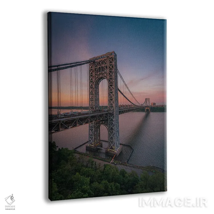 تابلو پل جورج واشنگتن اثر جان بیلوس - نمای پرسپکتیو محصول