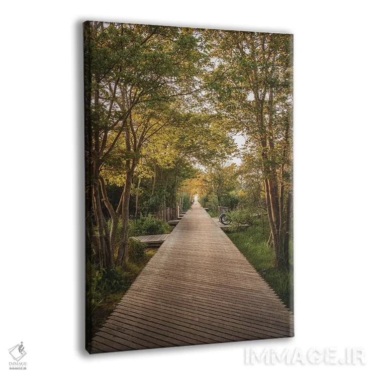 تابلو پیادهروی اقیانوس اطلس اثر جان بیلوس - نمای پرسپکتیو محصول