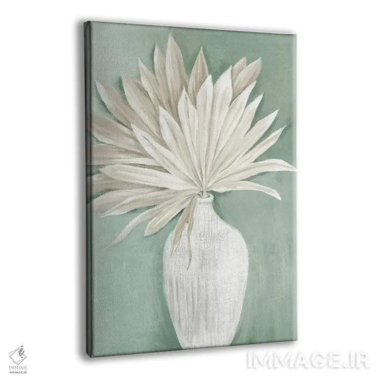 تابلو نخلهای خشک بوهوی شنی II اثر الکس بلک - نمای پرسپکتیو محصول