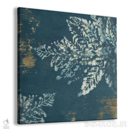 تابلو سرخس تای دای I (پارچه رنگی) اثر الکس بلک - نمای پرسپکتیو محصول