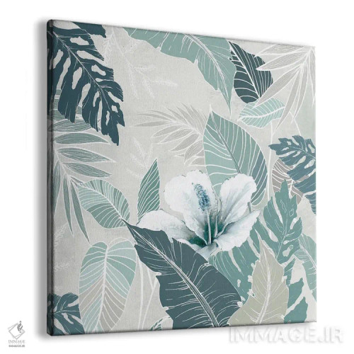 تابلو مناطق گرمسیری سبزآبی I اثر الکس بلک - نمای پرسپکتیو محصول