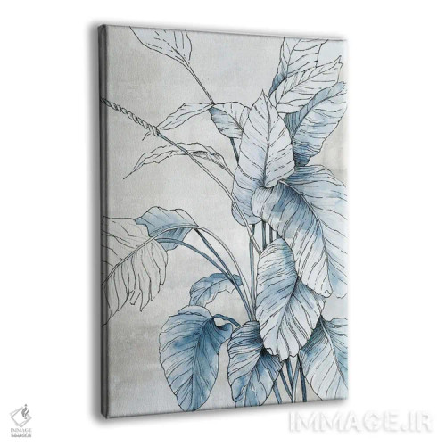 تابلو هارمونی آبی اثر الکس بلک - نمای پرسپکتیو محصول