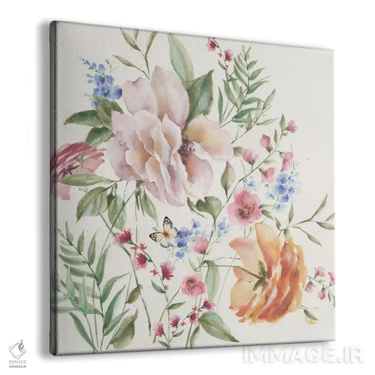 تابلو دشت گلها اثر الکس بلک - نمای پرسپکتیو محصول