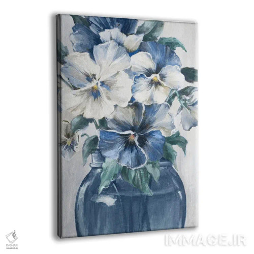 تابلو آبیهای نوستالژیک اثر الکس بلک - نمای پرسپکتیو محصول