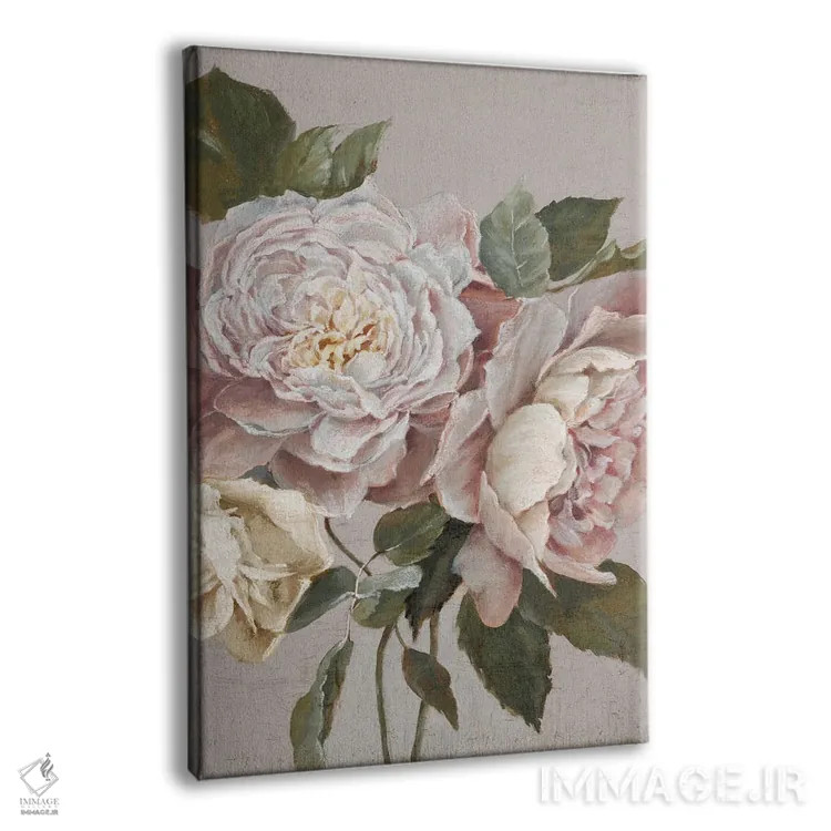 تابلو شکوفه باروک I (سبک هنری) اثر الکس بلک - نمای پرسپکتیو محصول