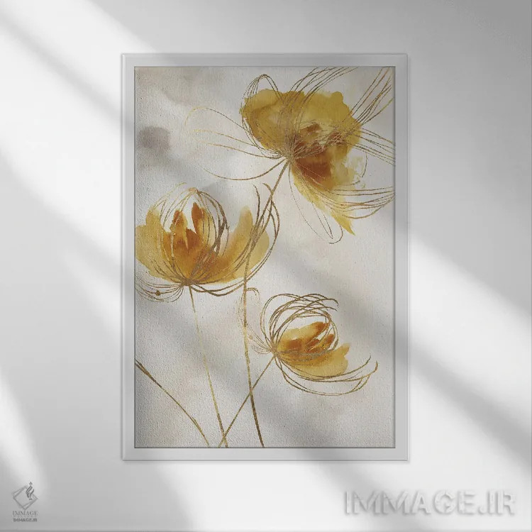 تابلو مدرنو II (مدرن) اثر الکس بلک - نمای قابدار سفید