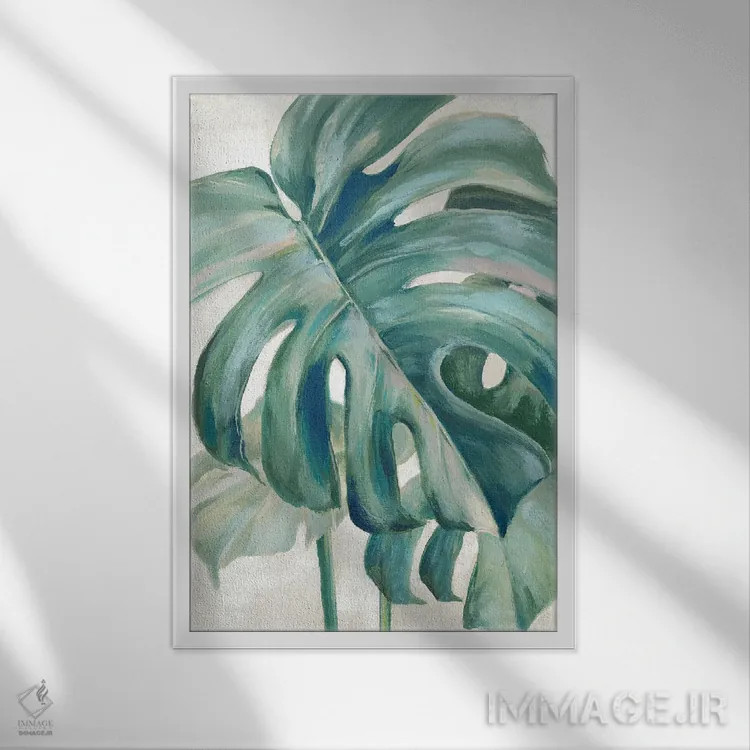 تابلو سمفونی جنگل I اثر الکس بلک - نمای قابدار سفید