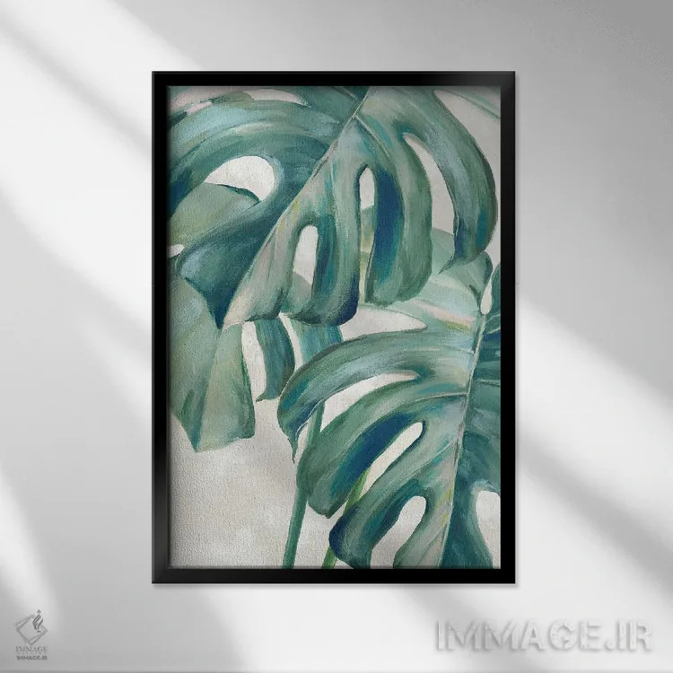 تابلو سمفونی جنگل II اثر الکس بلک - نمای قابدار مشکی