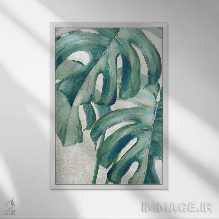 تابلو سمفونی جنگل II اثر الکس بلک - نمای قابدار سفید