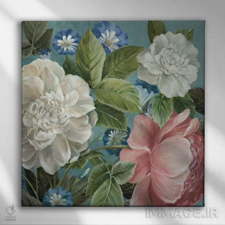 تابلو باروک مدرن اثر الکس بلک - نمای روبهرو روی دیوار