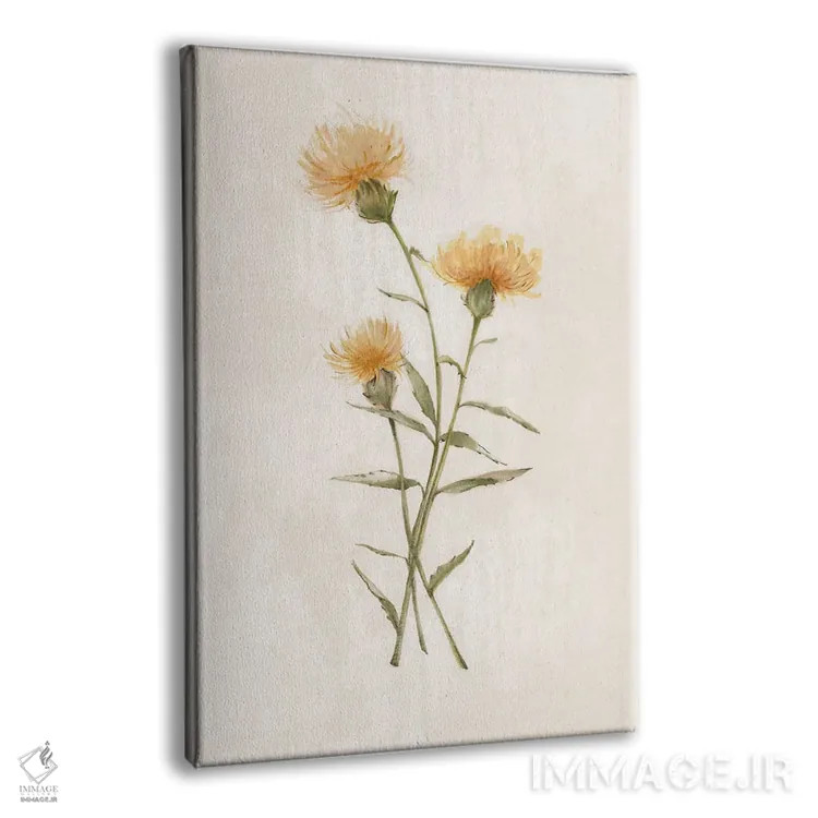 تابلو گیاهان وحشی III اثر الکس بلک - نمای پرسپکتیو محصول