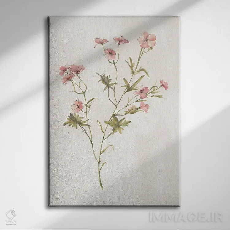 تابلو گیاهان وحشی II اثر الکس بلک - نمای روبهرو روی دیوار