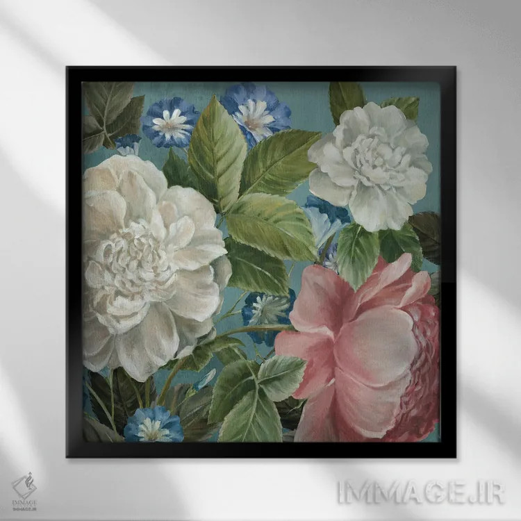 تابلو باروک مدرن اثر الکس بلک - نمای قابدار مشکی