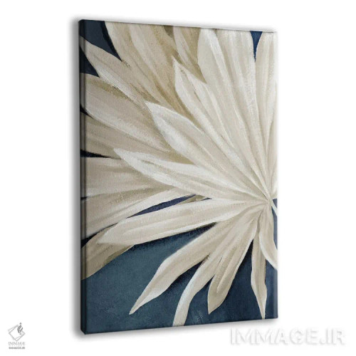 تابلو نخل خشک آبی I اثر الکس بلک - نمای پرسپکتیو محصول