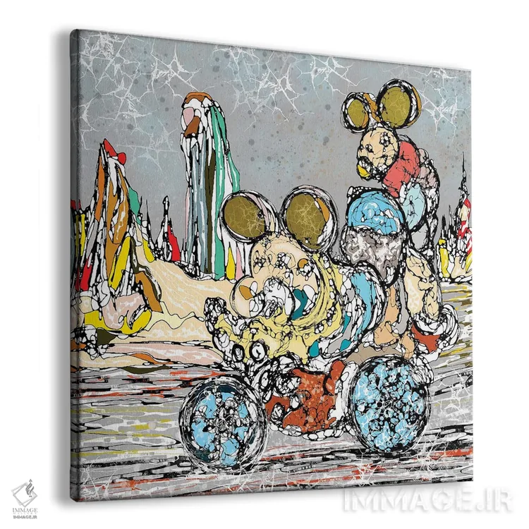 تابلو سفر خانوادگی اثر جی.بلو استودیو (استودیو هنری) - نمای پرسپکتیو محصول