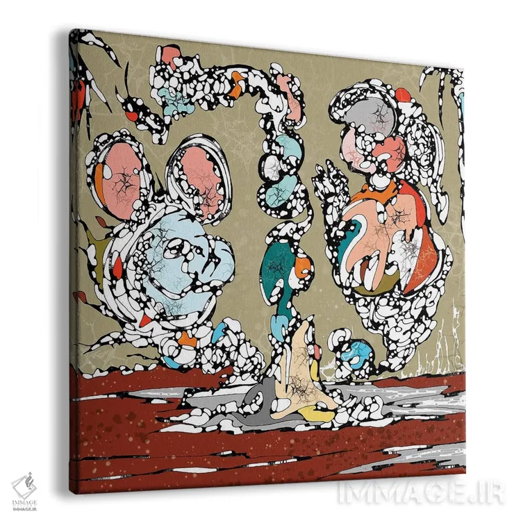 تابلو آرزو کن اثر جی.بلو استودیو (استودیو هنری) - نمای پرسپکتیو محصول