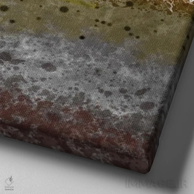 تابلو آیندهنگری اثر جی.بلو استودیو (استودیو هنری) - نمای نزدیک بافت بوم