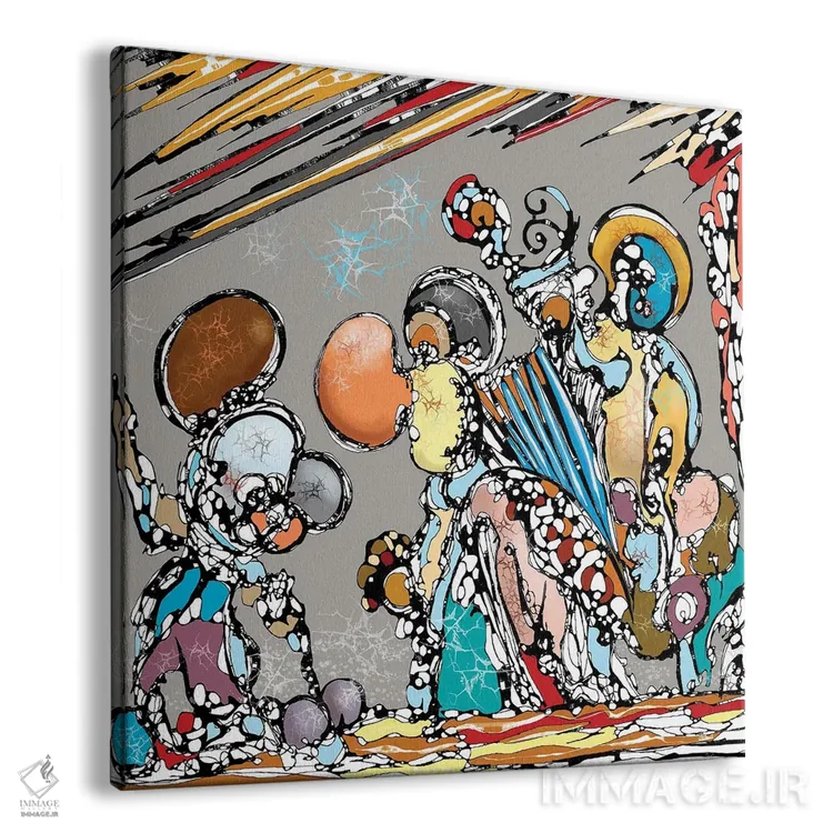 تابلو بازرگان اثر جی.بلو استودیو (استودیو هنری) - نمای پرسپکتیو محصول