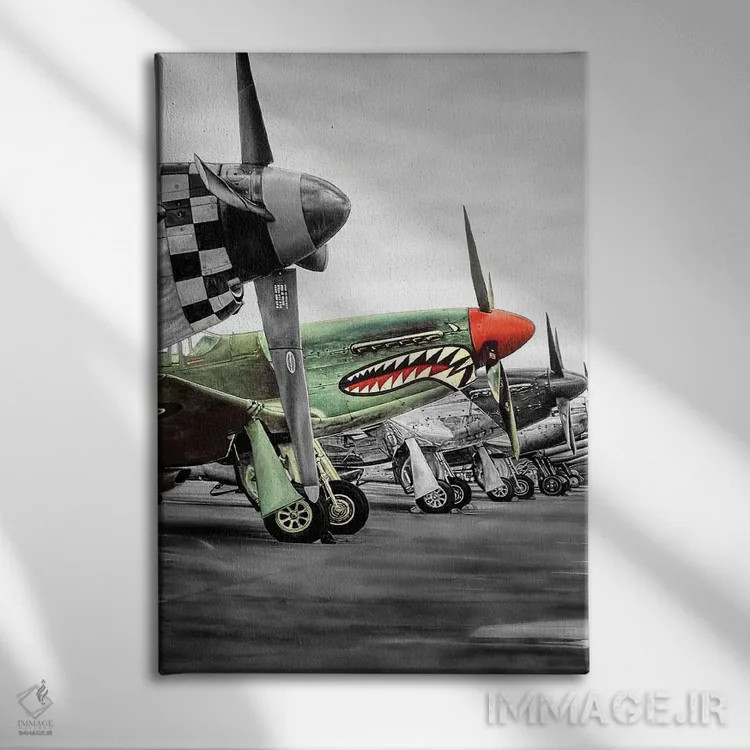 تابلو پرواز به سوی آسمان IV اثر جی.بلو استودیو (استودیو هنری) - نمای روبهرو روی دیوار