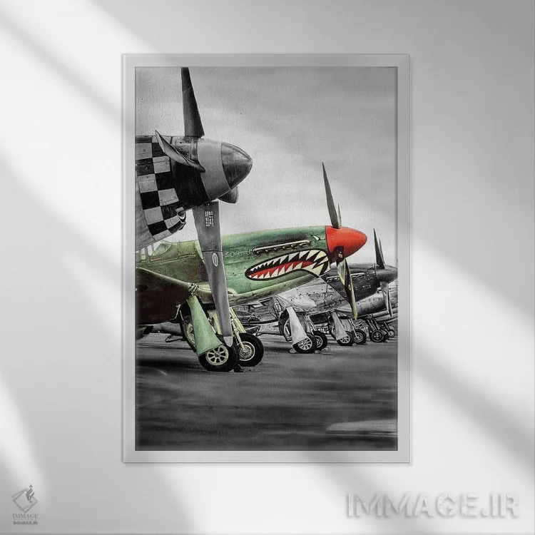 تابلو پرواز به سوی آسمان IV اثر جی.بلو استودیو (استودیو هنری) - نمای قابدار سفید