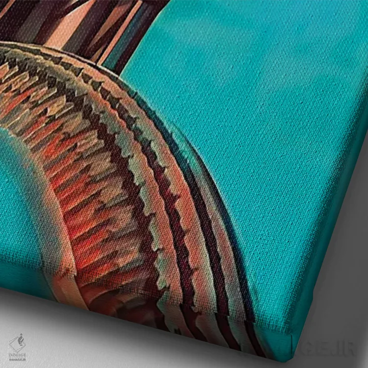 تابلو سواری خوب VI اثر جی.بلو استودیو (استودیو هنری) - نمای نزدیک بافت بوم