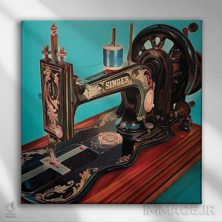 تابلو ماشین XV اثر جی.بلو استودیو (استودیو هنری) - نمای روبهرو روی دیوار