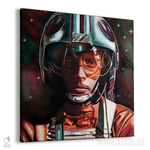 تابلو لوک اسکایواکر (جنگ ستارگان) اثر جی.بلو استودیو (استودیو هنری) - نمای پرسپکتیو محصول
