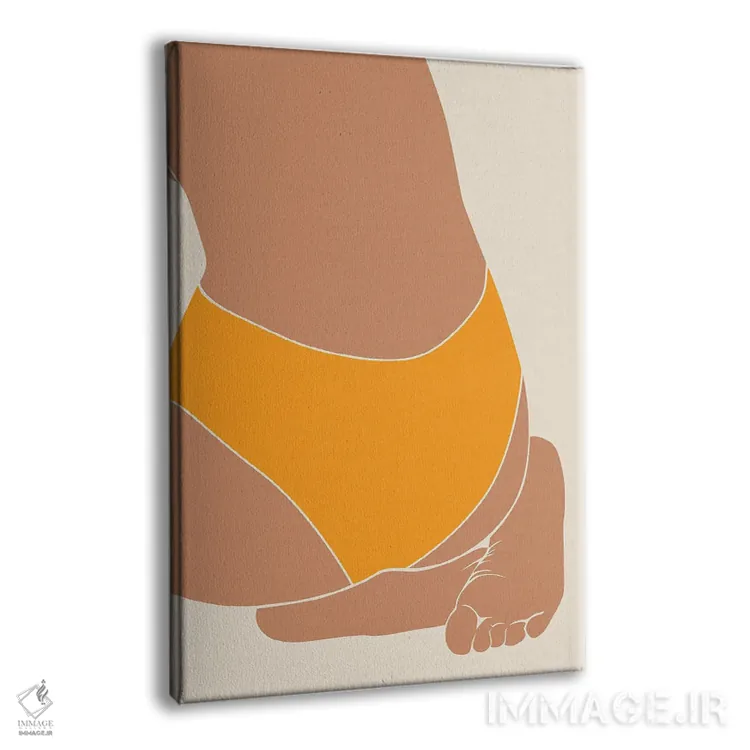 تابلو تابستان بوهمی (بوهو) اثر بلک پرینتس - نمای پرسپکتیو محصول