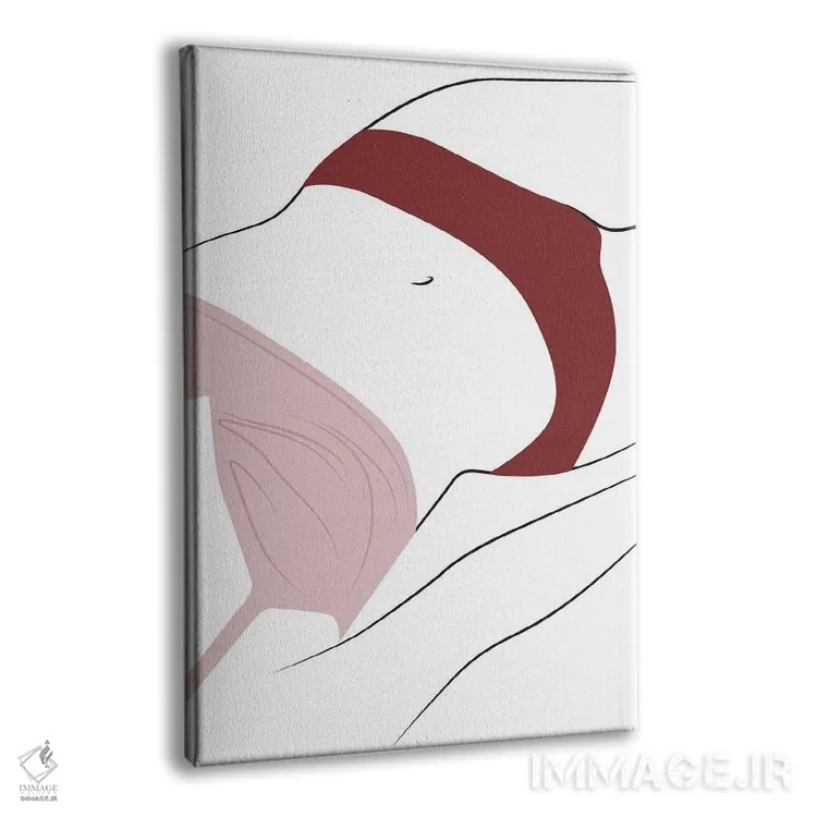 تابلو صبحهای تنبل اثر بلک پرینتس - نمای پرسپکتیو محصول