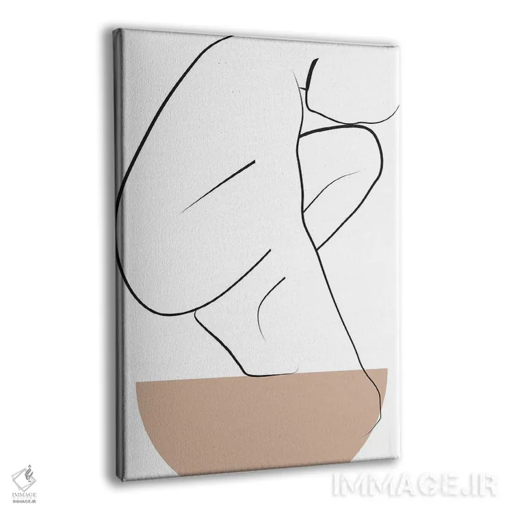 تابلو تعادل اثر بلک پرینتس - نمای پرسپکتیو محصول