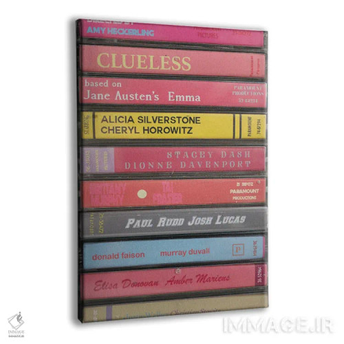 تابلو بیخیال (به سبک کاست) اثر جردن بولتون - نمای پرسپکتیو محصول