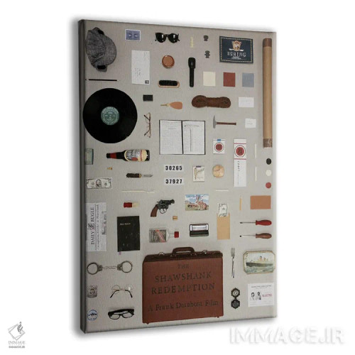 تابلو اشیای رستگاری در شاوشنک اثر جردن بولتون - نمای پرسپکتیو محصول