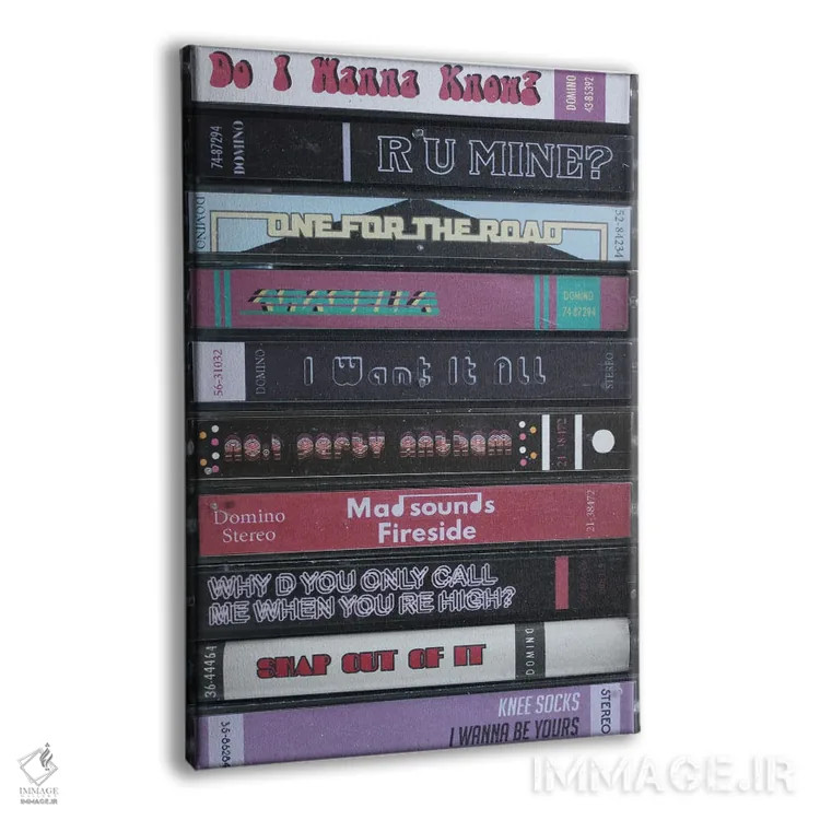 تابلو آرکتیک مانکیز (گروه موسیقی) اثر جردن بولتون - نمای پرسپکتیو محصول