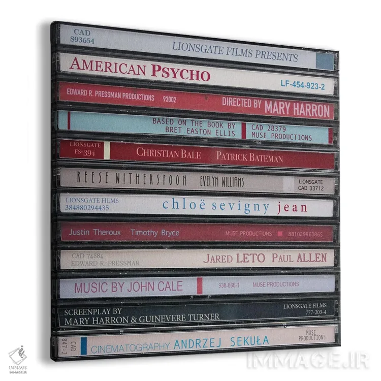 تابلو روانی آمریکایی (به سبک سیدی) اثر جردن بولتون - نمای پرسپکتیو محصول