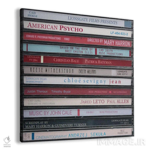 تابلو روانی آمریکایی (به سبک سیدی) اثر جردن بولتون - نمای پرسپکتیو محصول