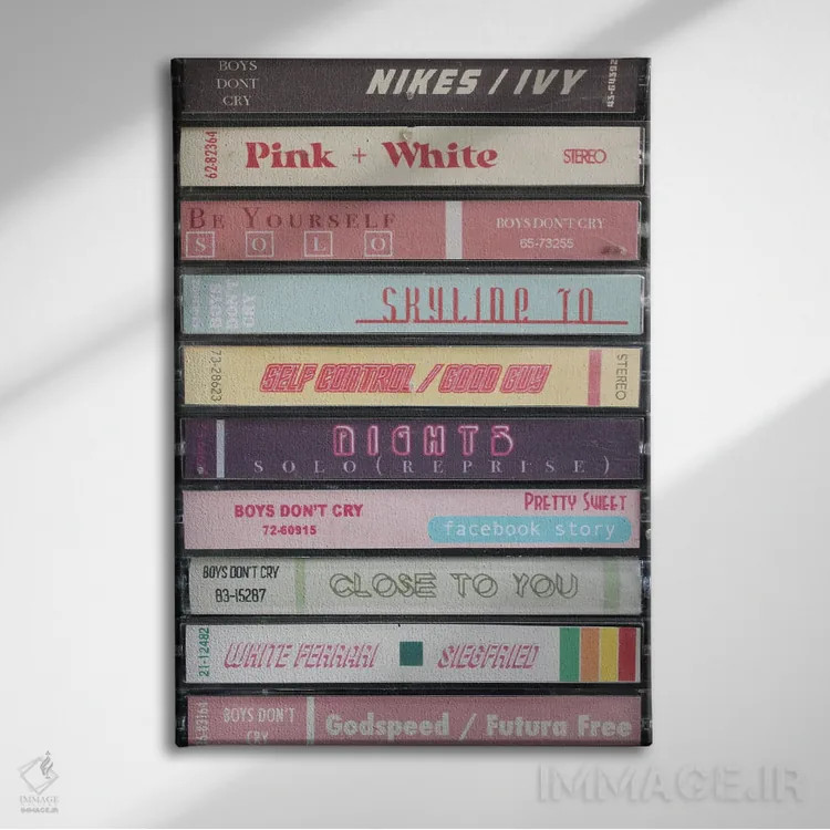 تابلو فرنک اوشن اثر جردن بولتون - نمای روبهرو روی دیوار