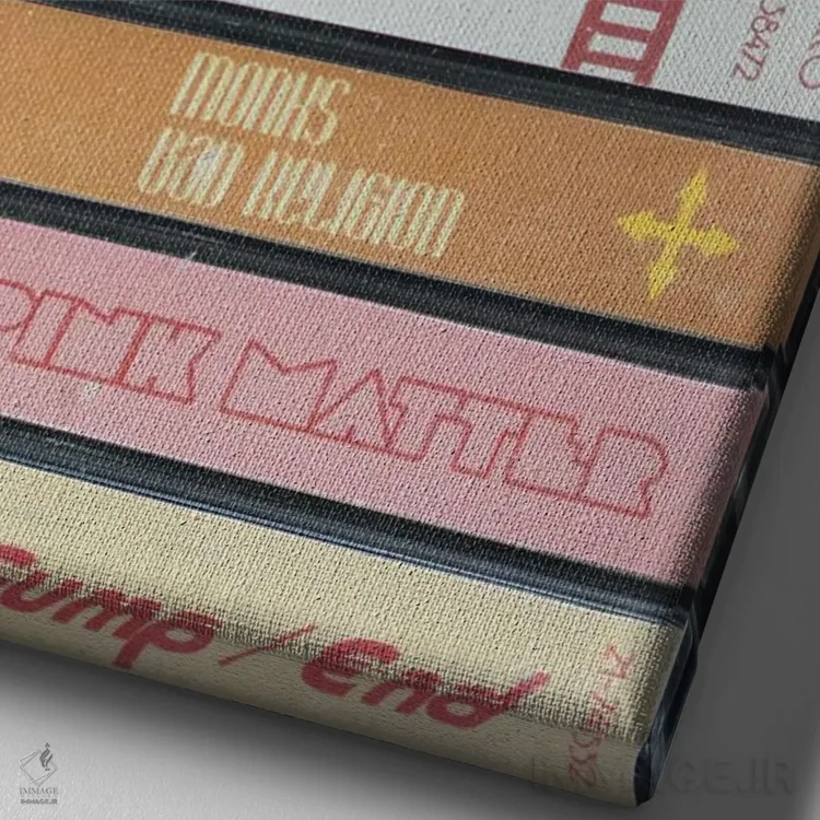 تابلو فرنک اوشن اثر جردن بولتون - نمای نزدیک بافت بوم