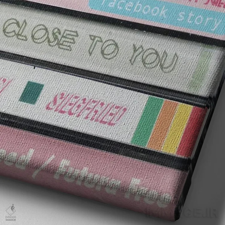 تابلو فرنک اوشن اثر جردن بولتون - نمای نزدیک بافت بوم